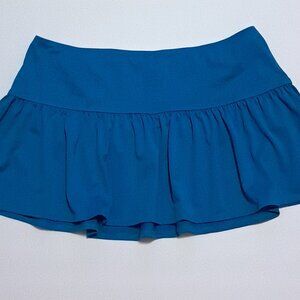 J CREW Swim Cover Up Hot Mini Stretch Nylon Ruffle Skirt